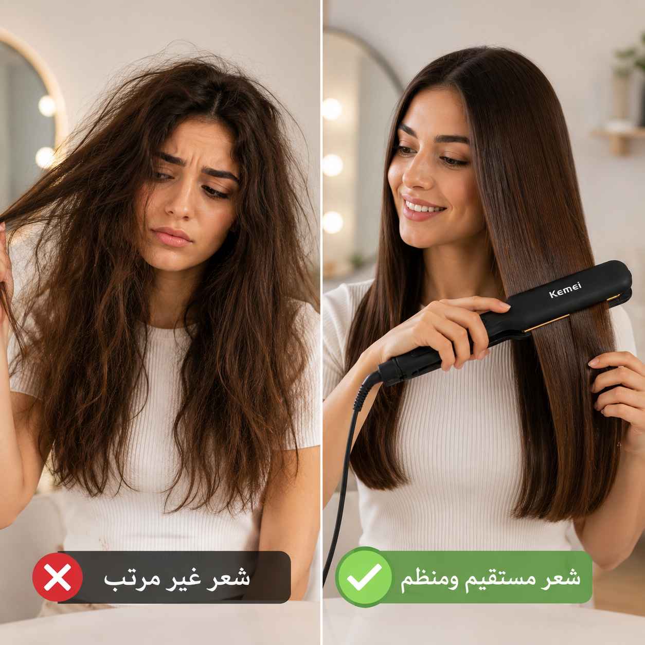 Lisseur Professionnel Kemei KM-329