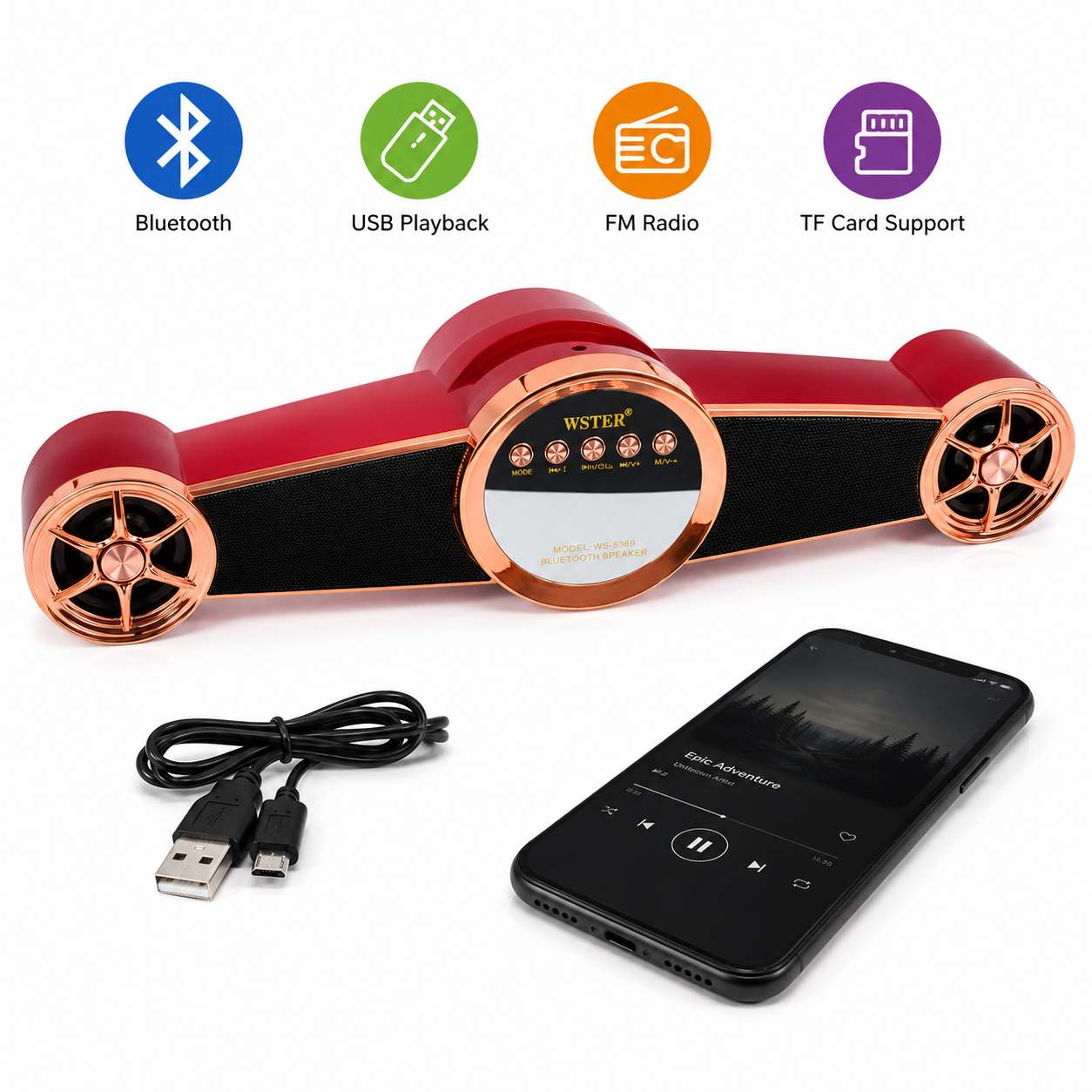 Haut-Parleur Bluetooth WS-5369