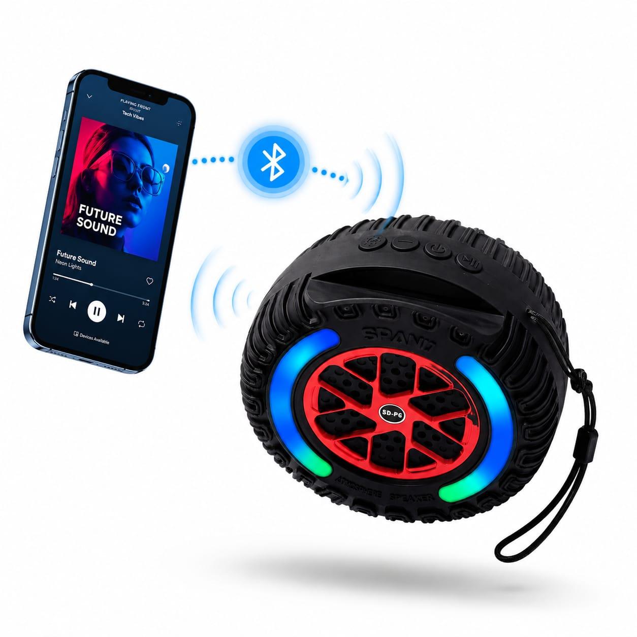 Enceinte Bluetooth Portable SPANX SD-P6