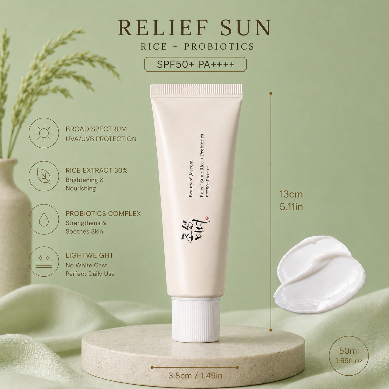 Crème Solaire Hydratante Légère