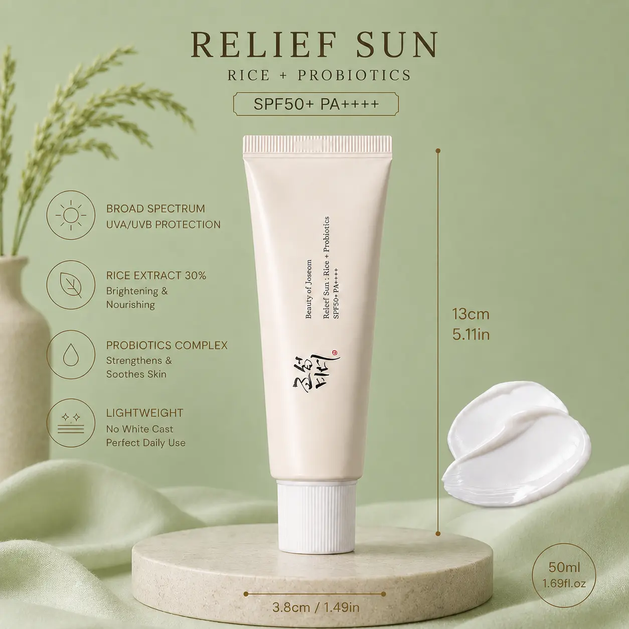 Crème Solaire Hydratante Légère