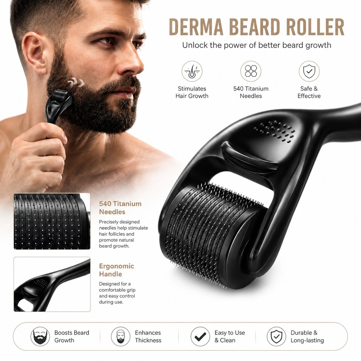 Rouleau Derma Microneedling