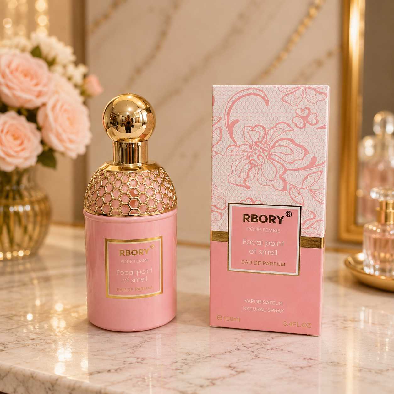  RBORY Women's Floral Eau de Parfum