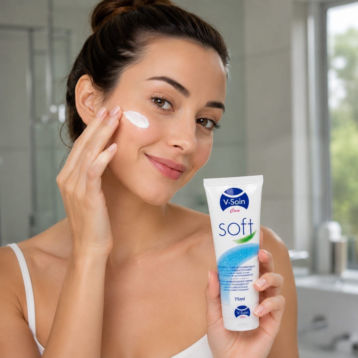 Crème Hydratante Douce Visage & Corps