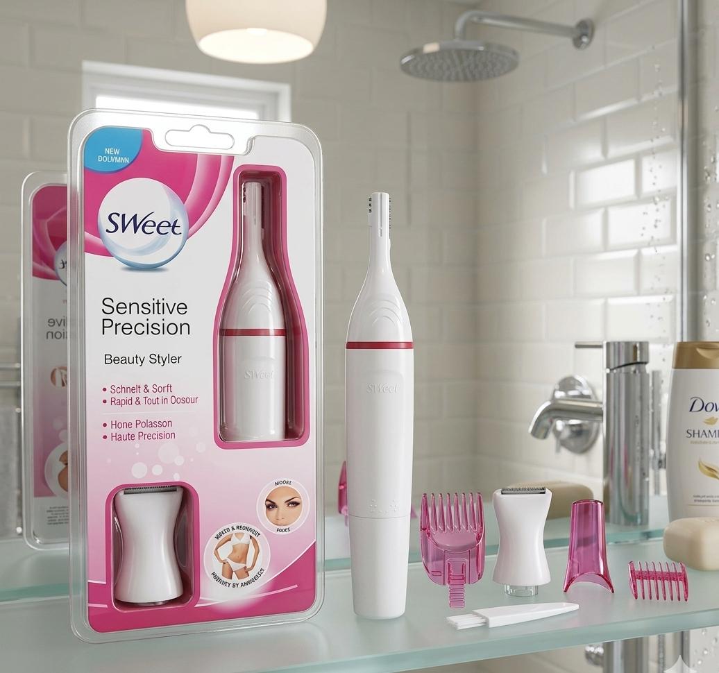Tondeuse de Précision 3 en 1 – Épilateur Visage & Corps