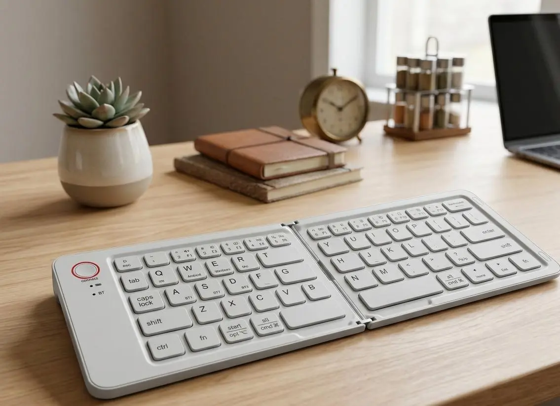 Clavier Bluetooth Pliable Sans Fil