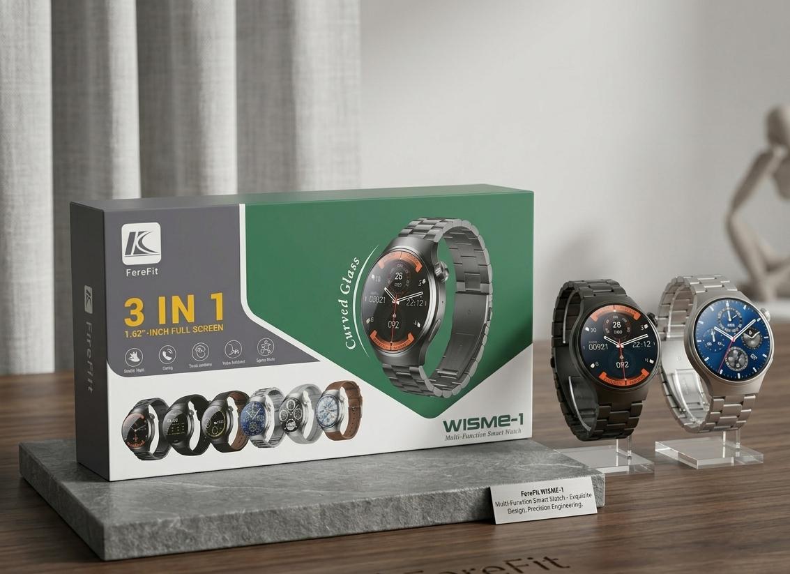 Smartwatch FereFit WISME-1 (Pack 3-en-1)