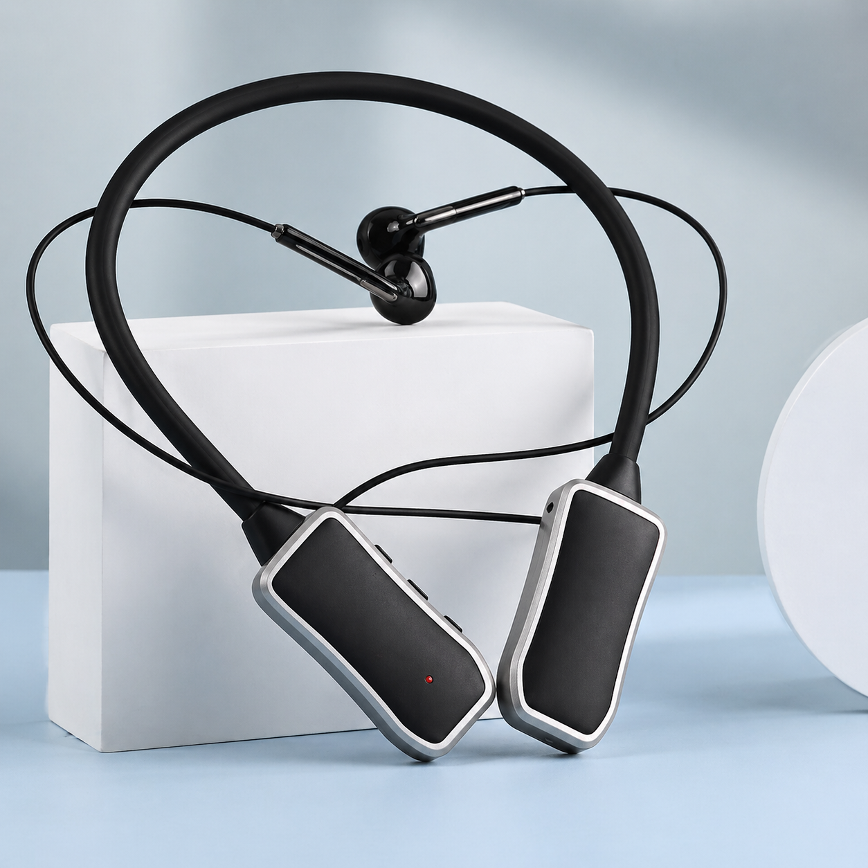 SoundFlow Pro™ Wireless Neckband Earphones
