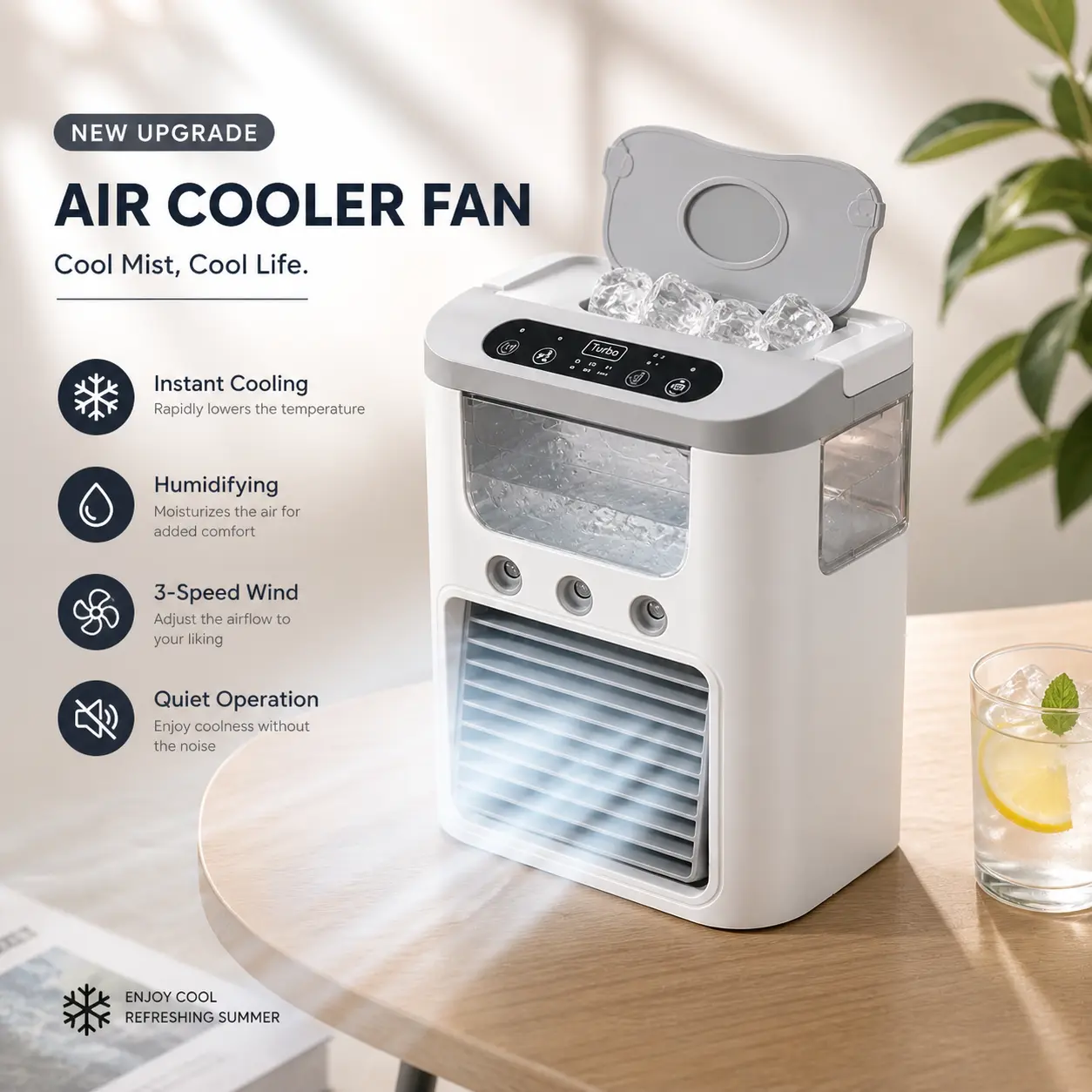 FrostAir Pro™ Mini climatiseur portable