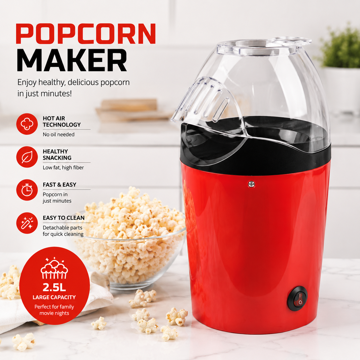 Mini Popcorn Maker