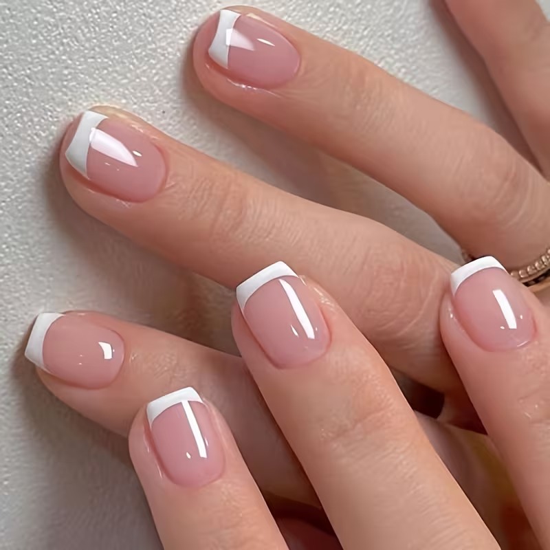 Faux Ongles Réutilisables – 24 Pièces