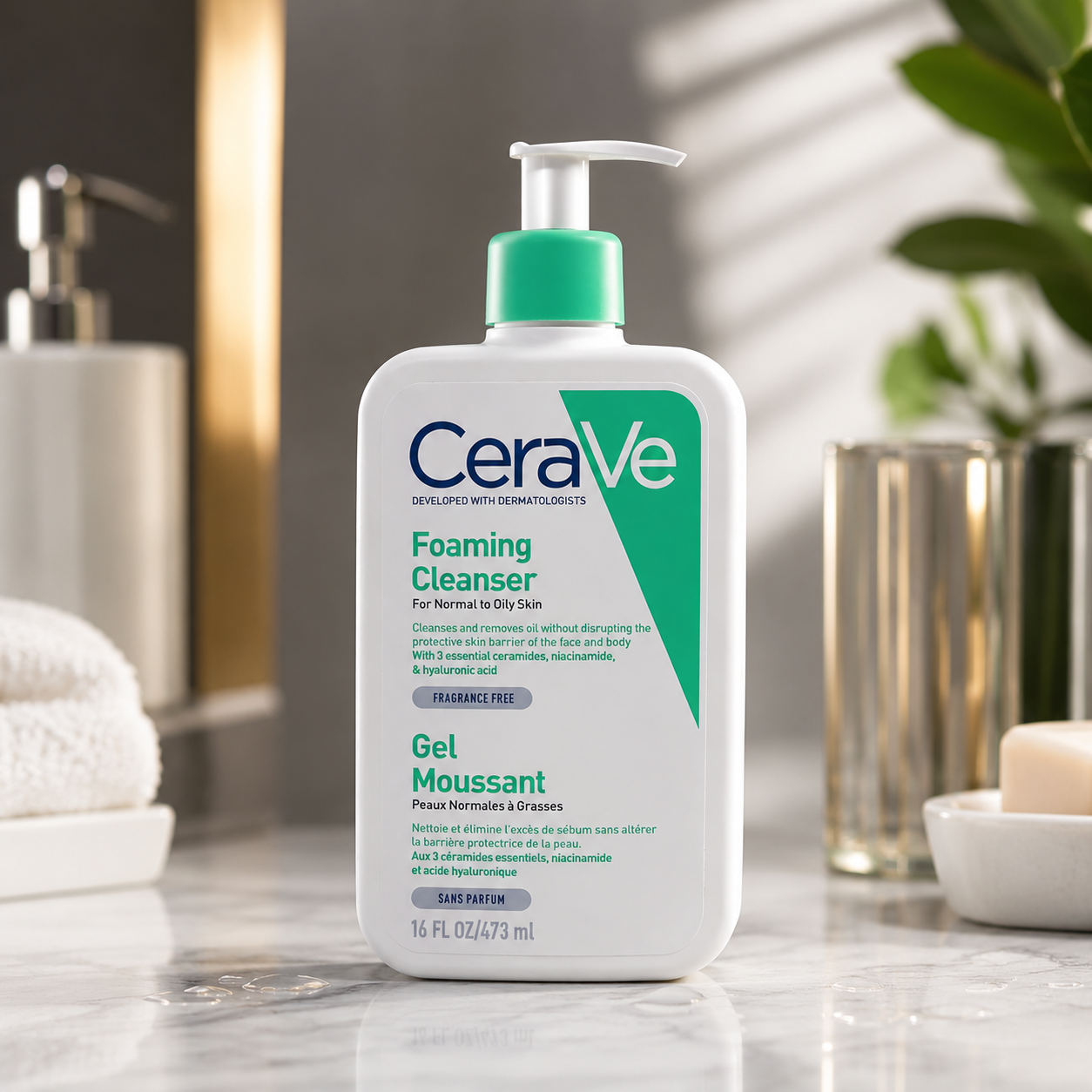 CeraVe Gel Moussant Nettoyant