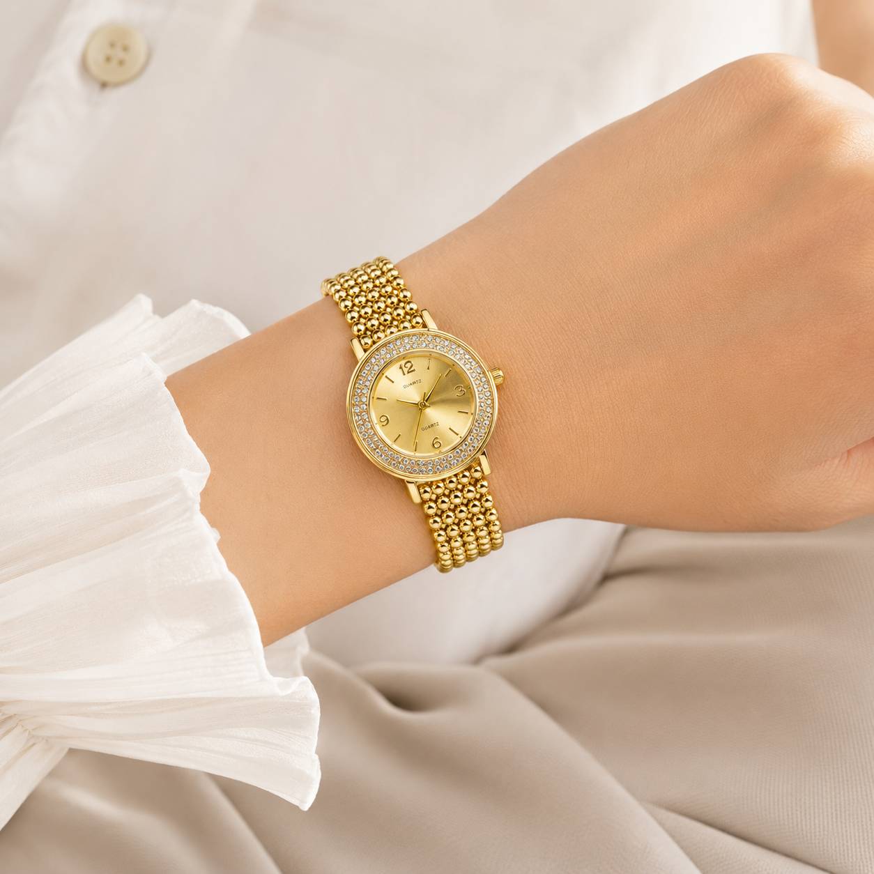 Montre Femme Luxe à Cristaux