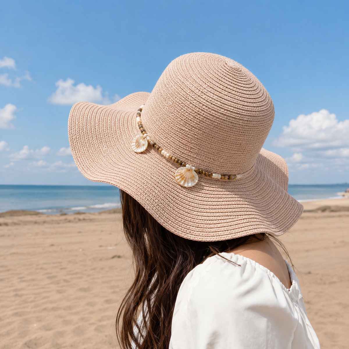 Chapeau de Soleil Élégant à Large Bord