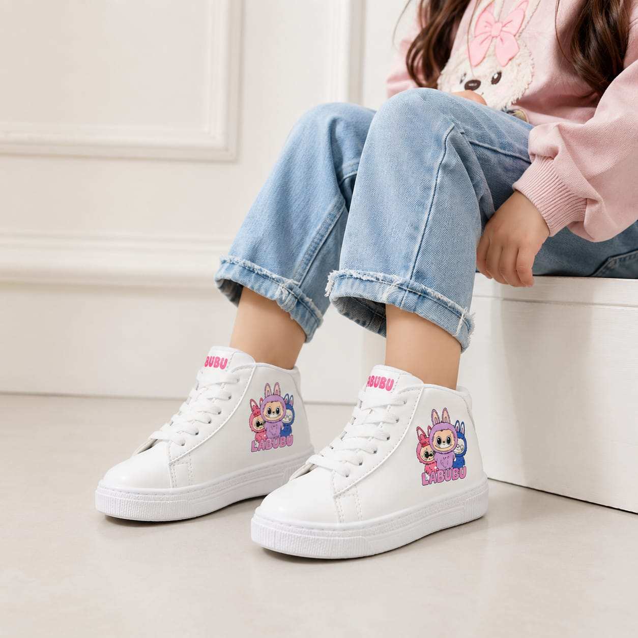 Baskets Montantes Enfant Motif Cartoon