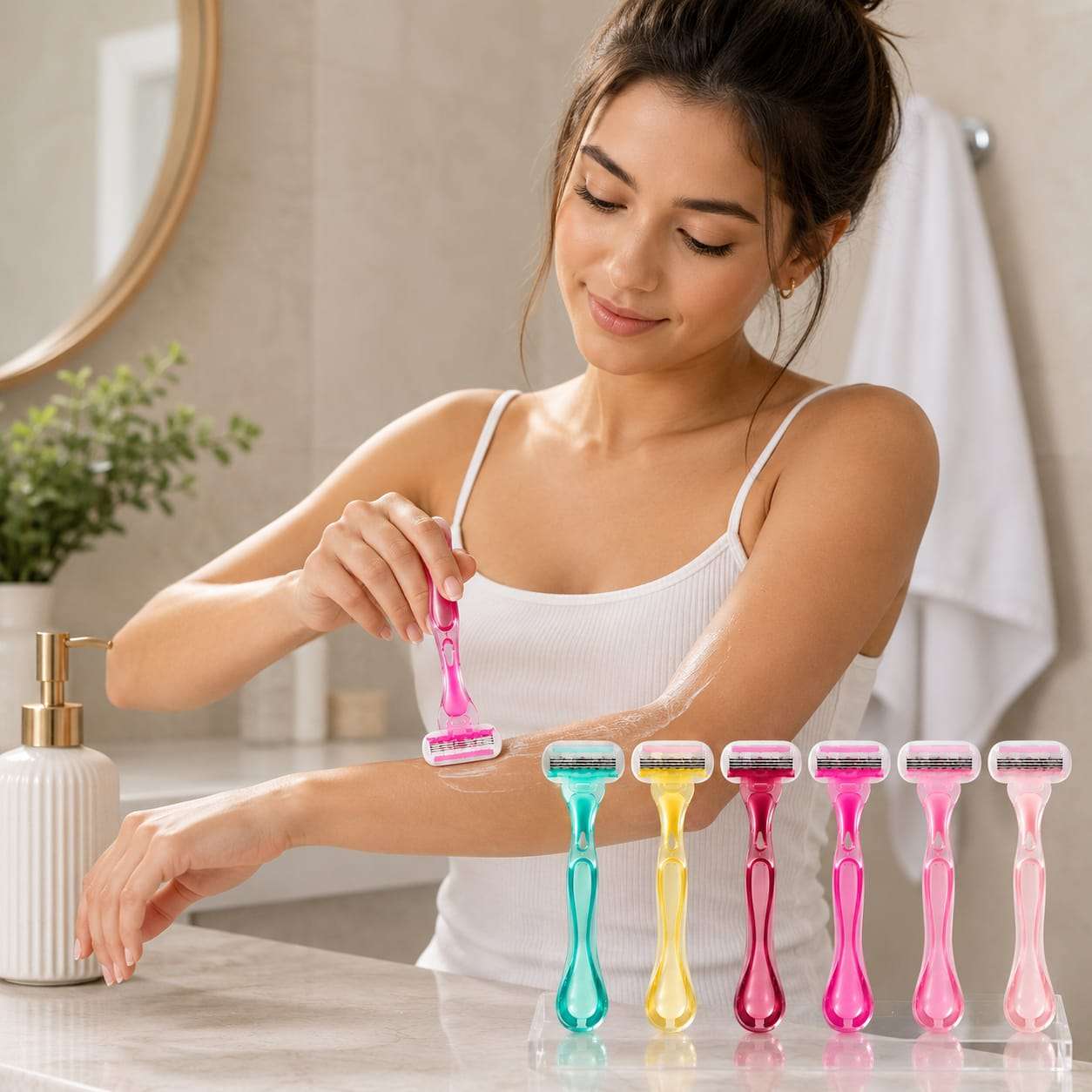 Rasoir Jetable Triple Lame pour Femme