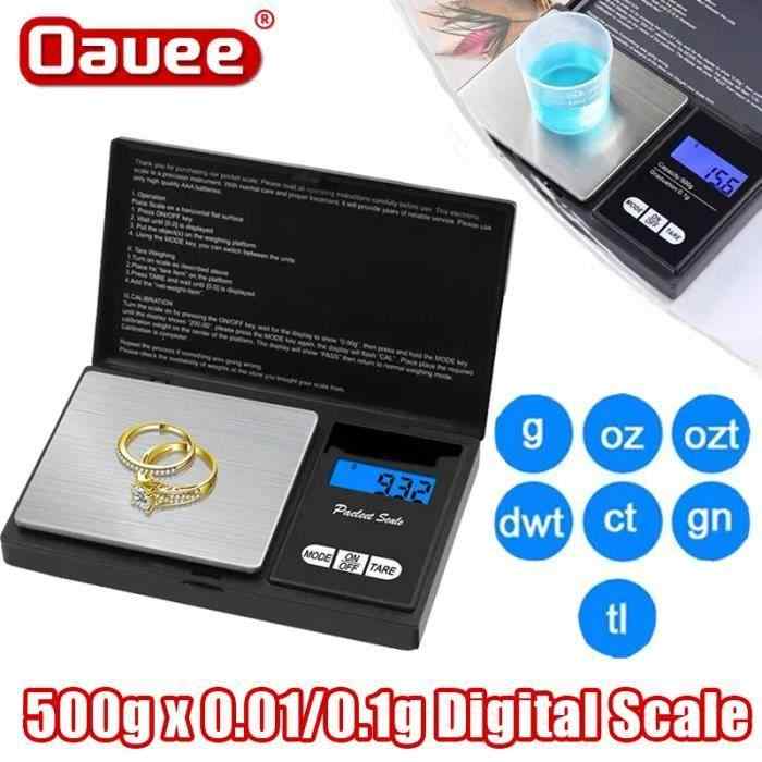 Balance Numérique de Poche 500g