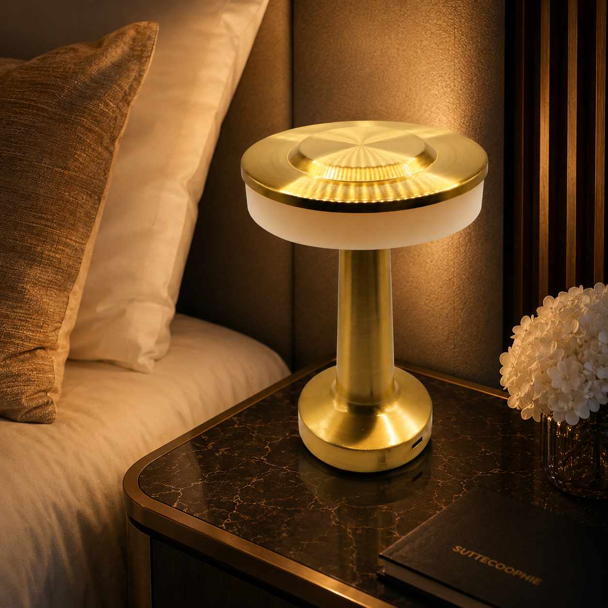Lampe de Table Tactile Rechargeable