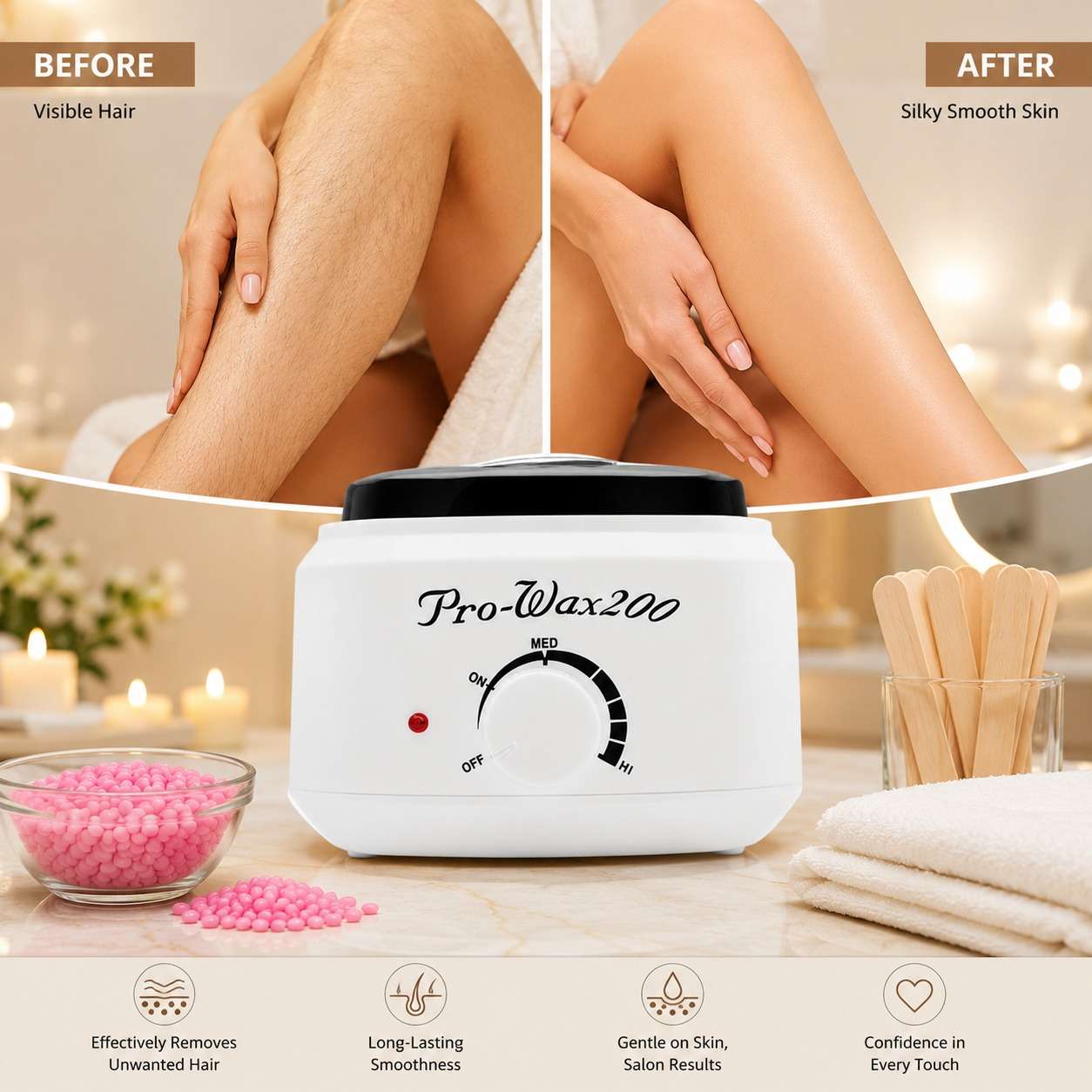 Chauffe-Cire Professionnel Wax200