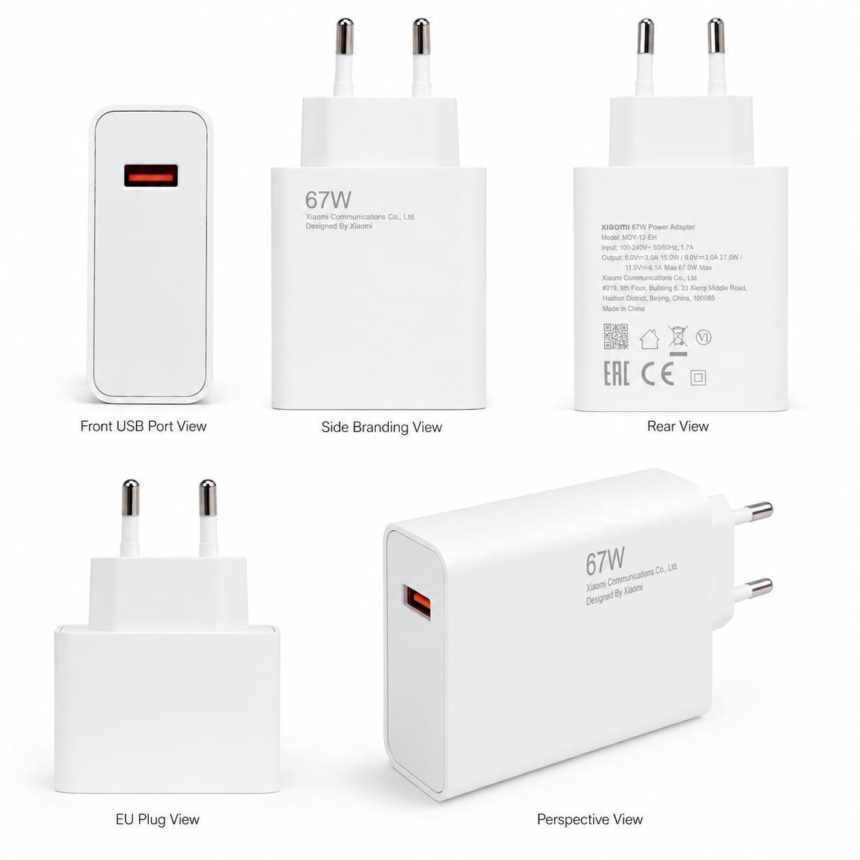 Chargeur Rapide Xiaomi 67W