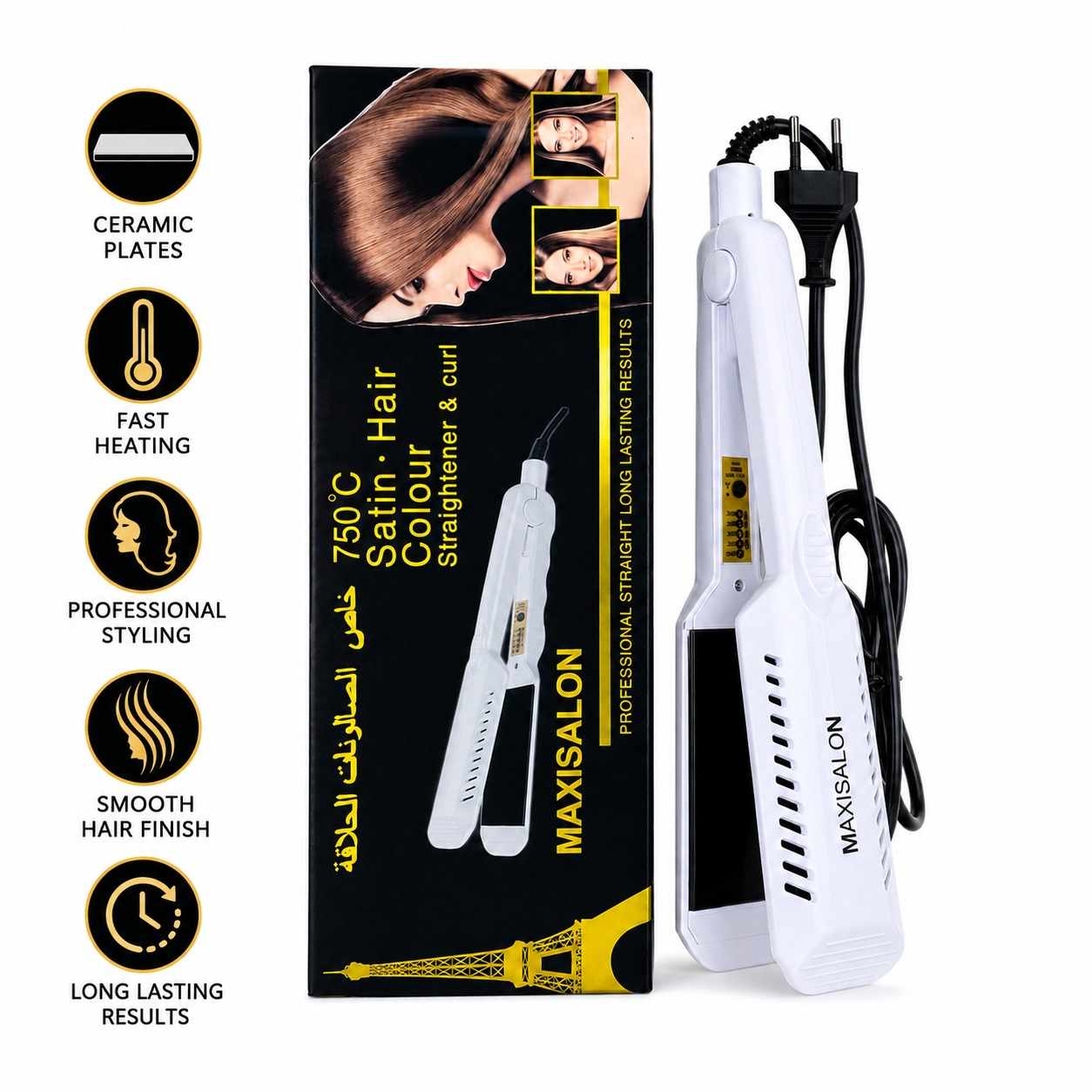 Lisseur Professionnel Céramique MAXISALON