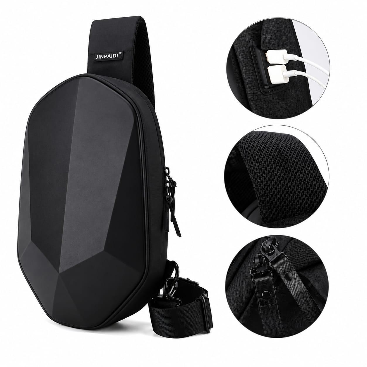 Sac Bandoulière Antivol avec Port USB
