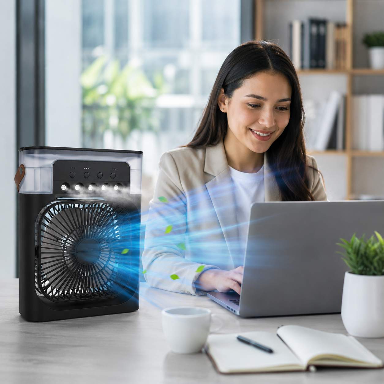 Ventilateur Rafraîchisseur d'Air Portable