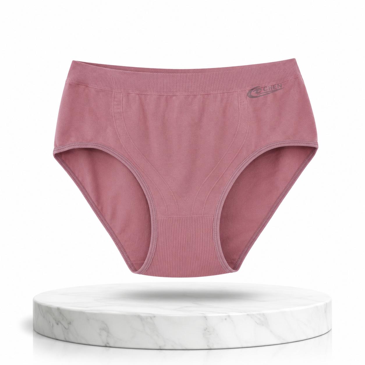 Culotte Taille Haute Femme en Coton
