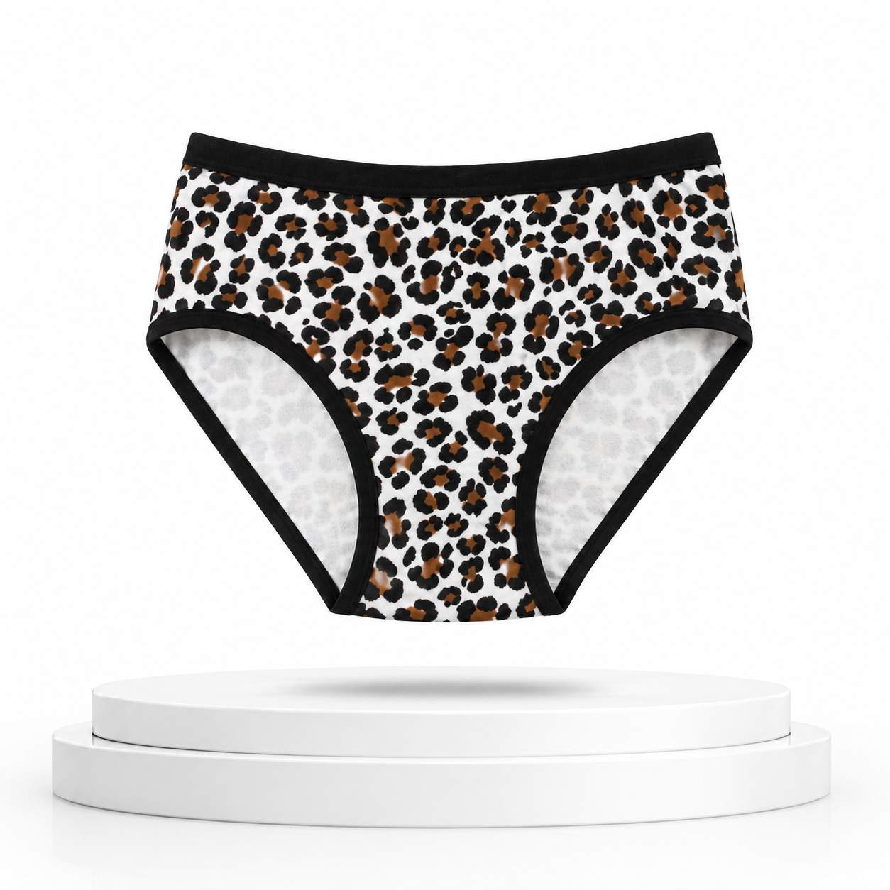 Slip Bikini Femme en Coton