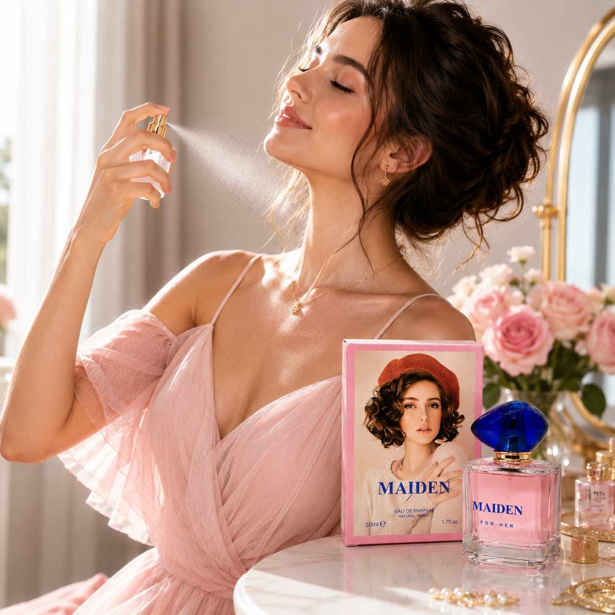 Coffret Eau de Parfum Maiden pour Femme – 50 ml